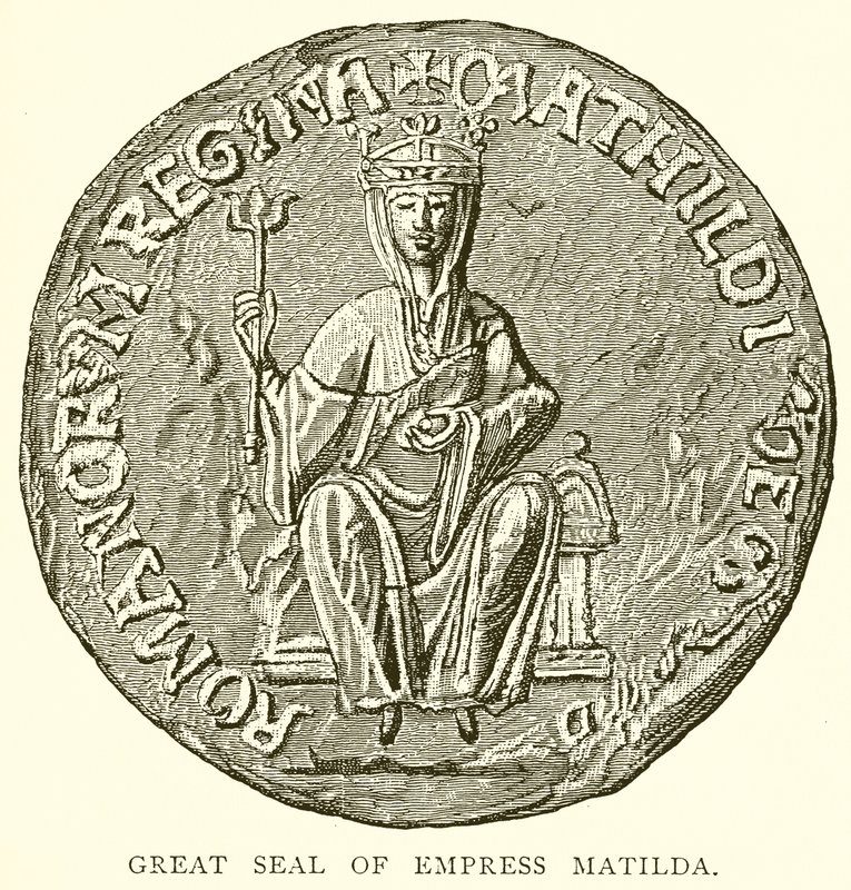 Great Seal of Empress Matilda by English School