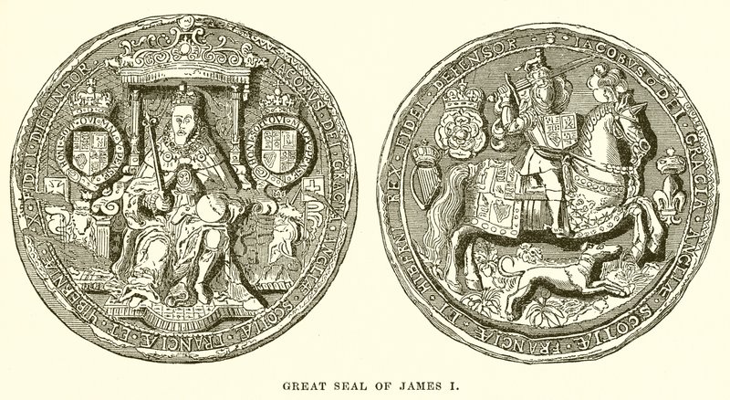 Great Seal of James I by English School