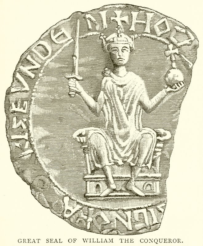Great Seal of William the Conqueror by English School