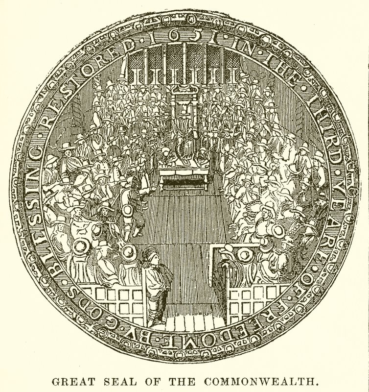 Great Seal of the Commonwealth by English School