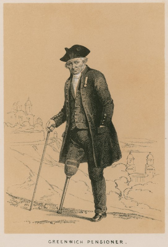 Greenwich Pensioner by English School