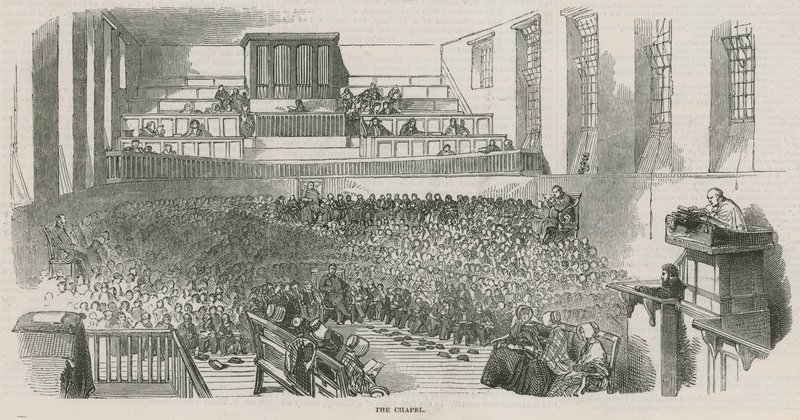 Greenwich Royal Hospital Schools; The Chapel by English School
