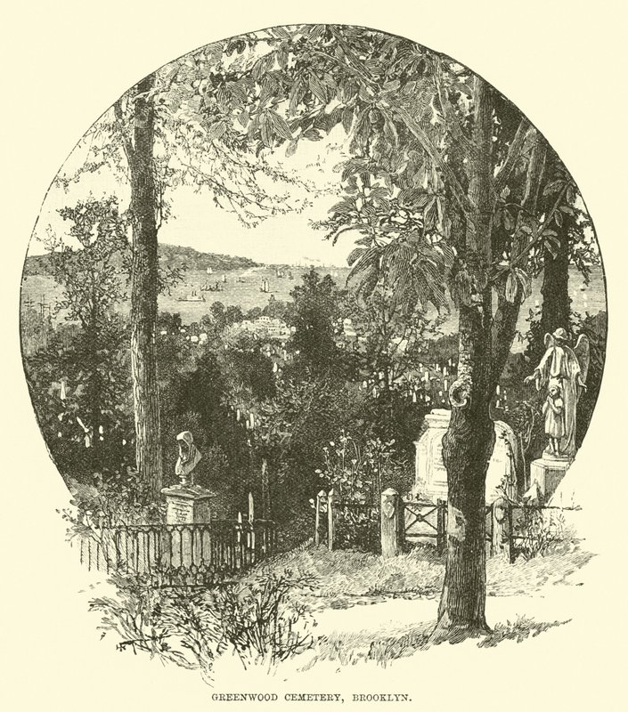Greenwood Cemetery, Brooklyn by English School