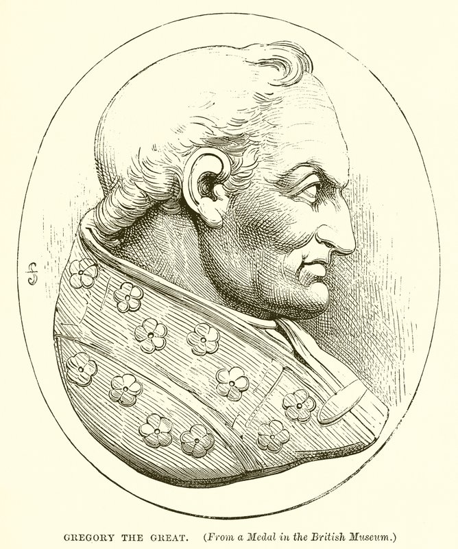 Gregory the Great by English School