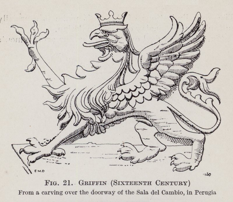 Griffin, Sixteenth Century by English School