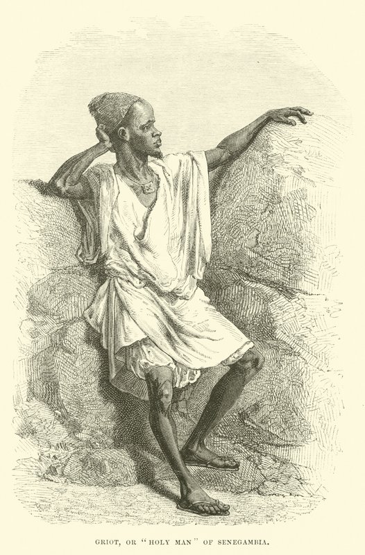 Griot, or Holy Man of Senegambia by English School
