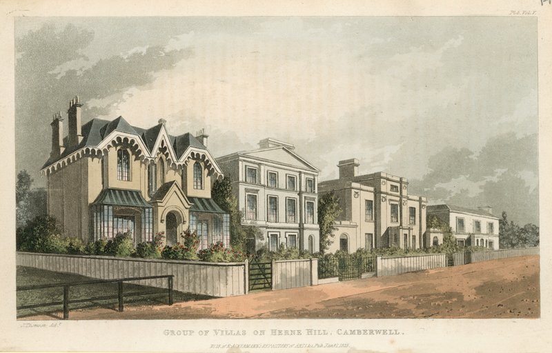 Group of Villas on Herne Hill by English School