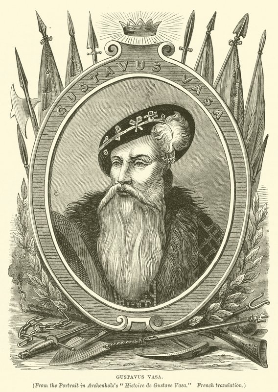 Gustavus Vasa by English School