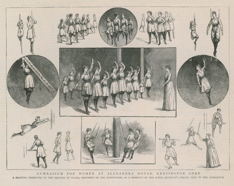 Gymnasium for Women at Alexandra House by English School