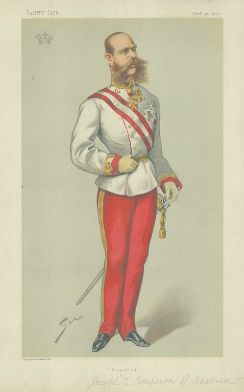 HI & RM Francis Joseph I, The Emperor-King of Austro-Hungary by English School