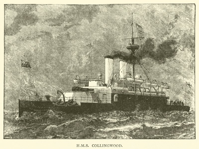 HMS Collingwood by English School