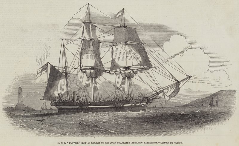 HMS "Plover," sent in Search of Sir John Franklin