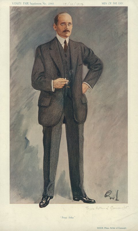 HRH Prince Arthur of Connaught by English School