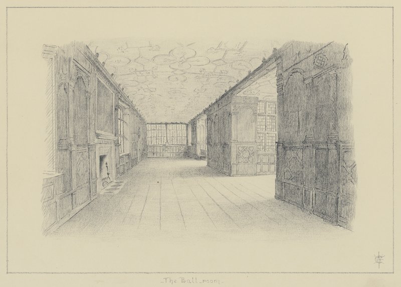 Haddon Hall, The Ballroom by English School
