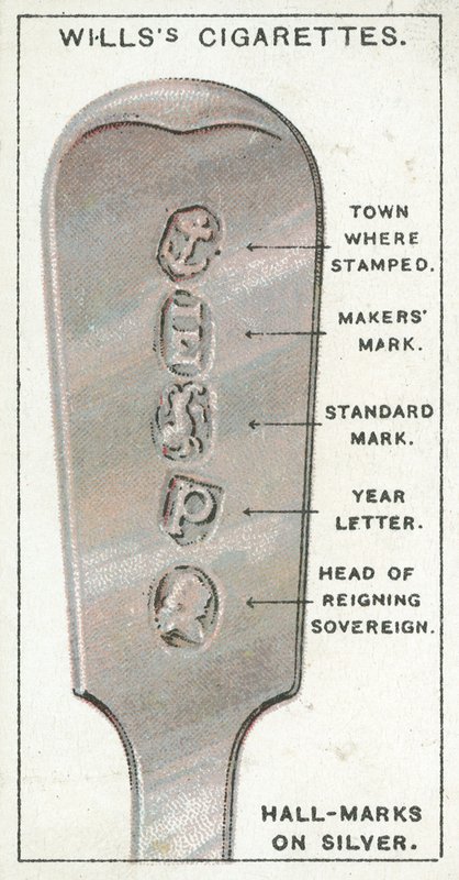 Hall-Marks on Silver by English School
