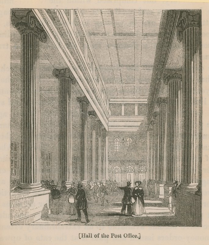 Hall of the Post Office by English School