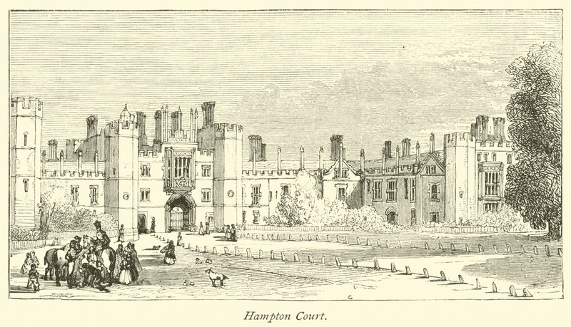 Hampton Court by English School