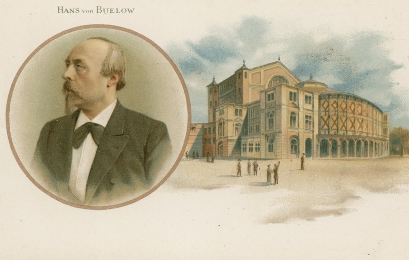Hans von Buelow, German Composer, Pianist and Conductor by English School