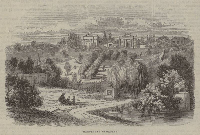 Harperhey Cemetery by English School
