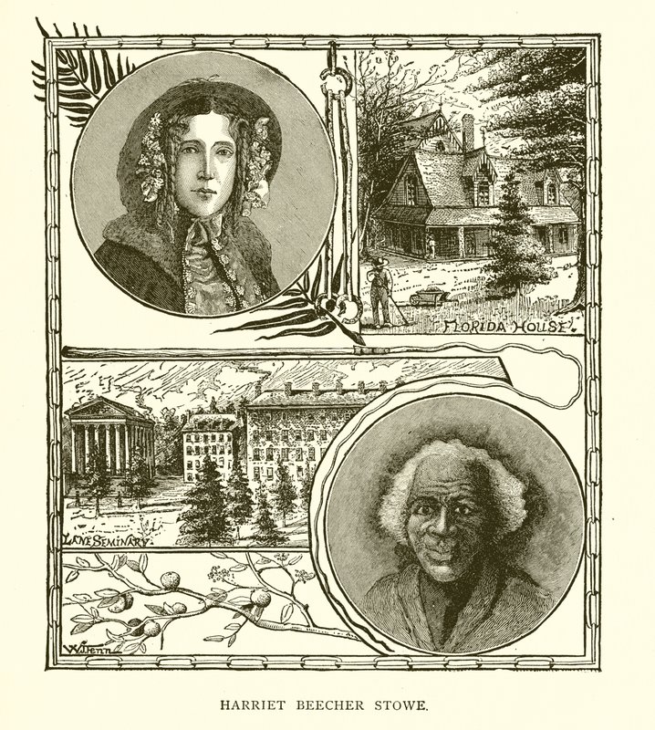 Harriet Beecher Stowe by English School