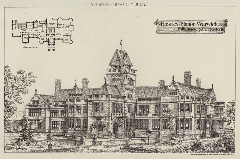 Haseley Manor, Warwick by English School