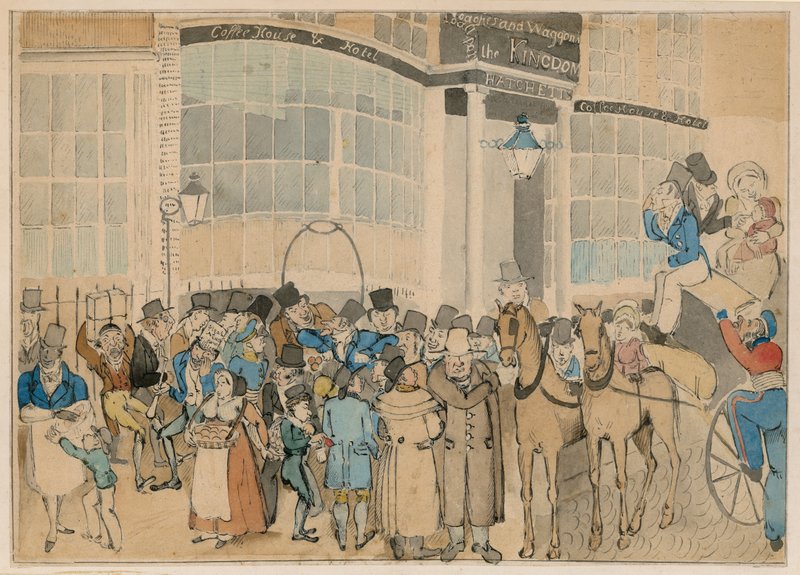 Hatchetts restaurant, Piccadilly by English School