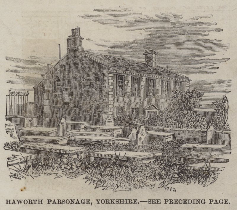 Haworth Parsonage, Yorkshire by English School