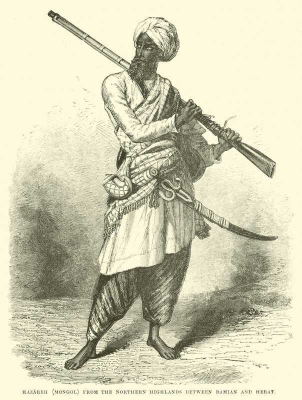Hazareh (Mongol) from the Northern Highlands between Bamian and Herat by English School
