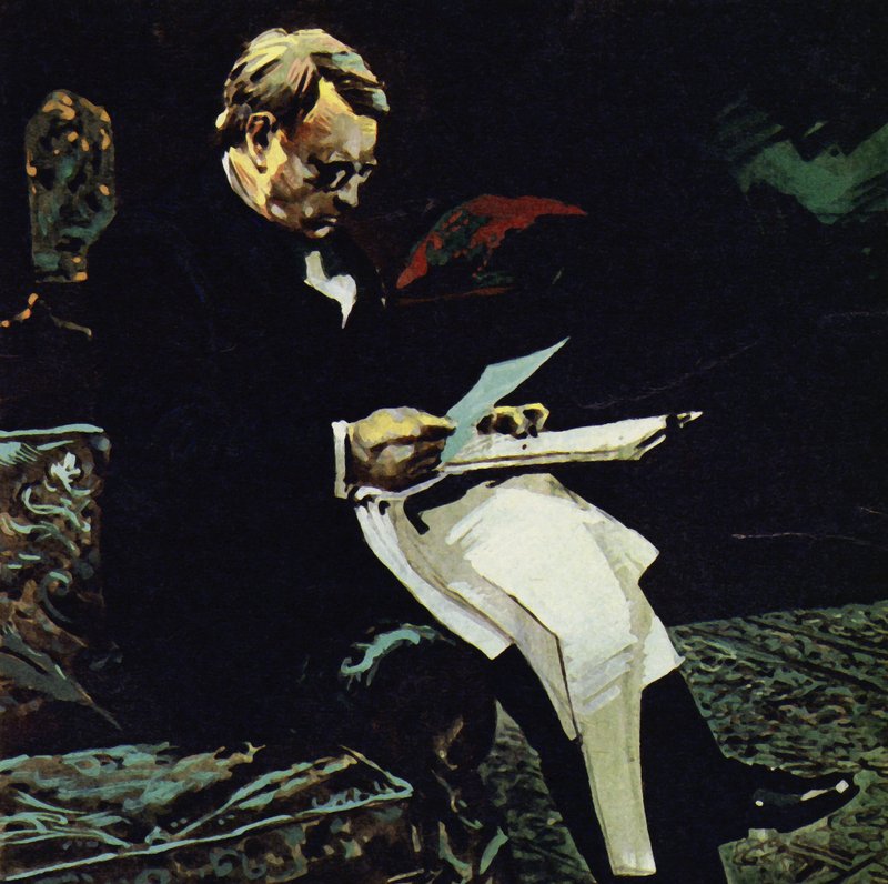 Hearst visited museums and bought art treasures from around Europe by English School