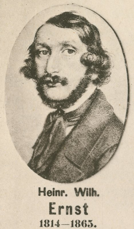 Heinrich Wilhelm Ernst by English School