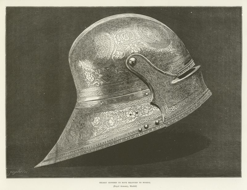 Helmet Supposed to Have Belonged to Boabdil by English School