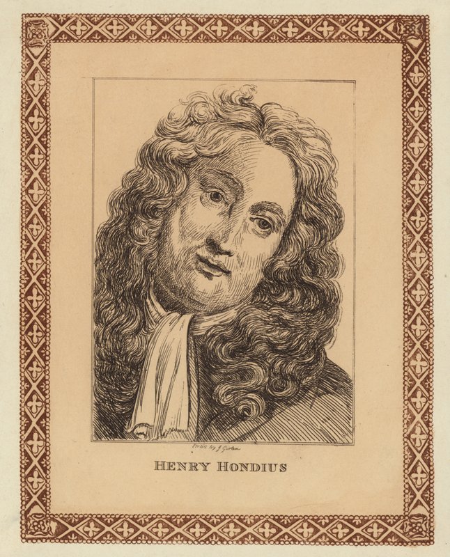 Hendrik Hondius the Elder by English School