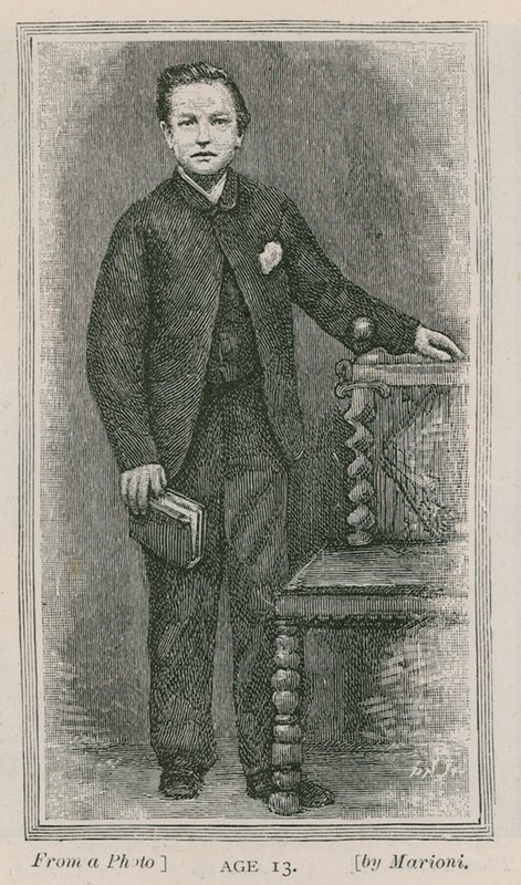 Henry Arthur Jones, playwright, aged 13 by English School