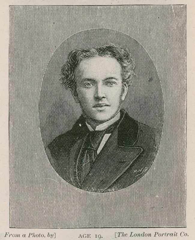 Henry Arthur Jones, playwright, aged 19 by English School