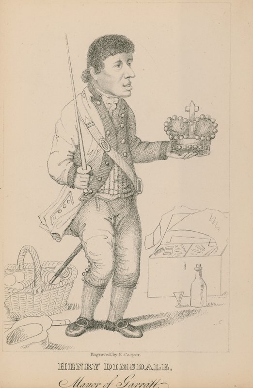 Henry Dimsdale, Mayor of Garratt by English School