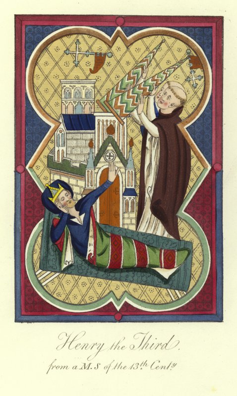 Henry III, King of England by English School