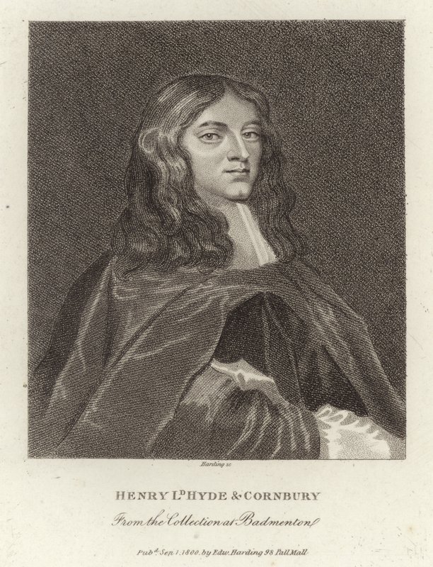 Henry Lord Hyde and Cornbury by English School
