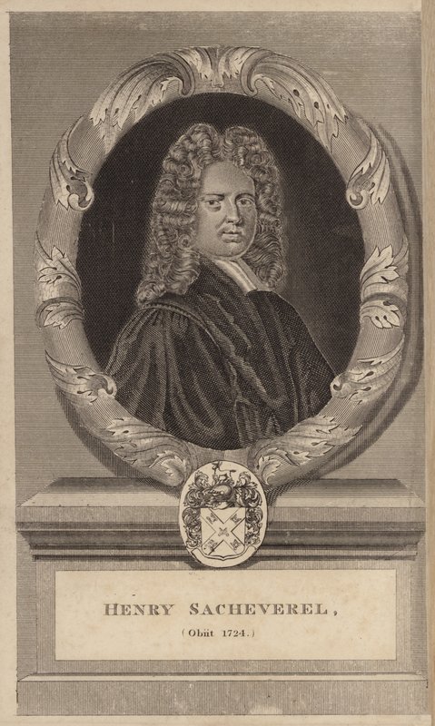 Henry Sacheverel, Obiit 1724 by English School