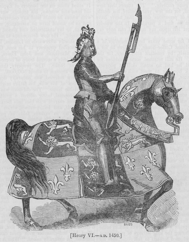 Henry VI, AD 1450 by English School