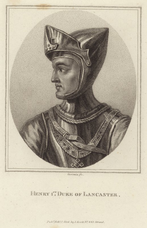 Henry of Grosmont, 1st Duke of Lancaster by English School
