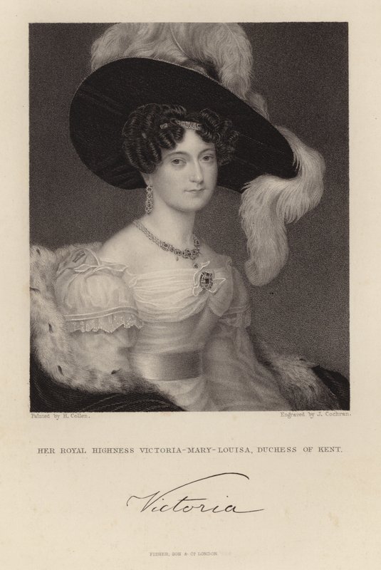 Her Royal Highness Victoria Mary Louisa by English School