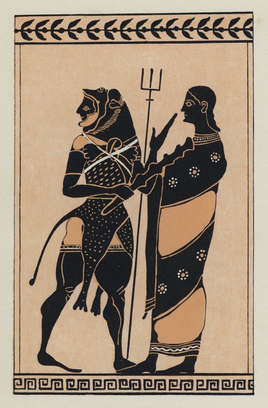 Hercules and Poseidon by English School