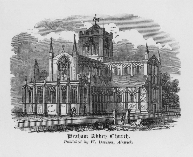 Hexham Abbey Church by English School