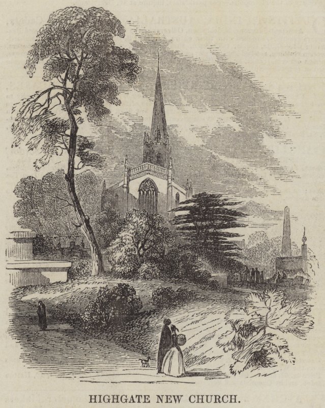 Highgate New Church by English School