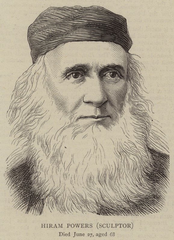 Hiram Powers, Sculptor by English School