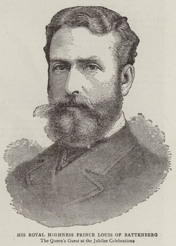 His Royal Highness Prince Louis of Battenberg by English School