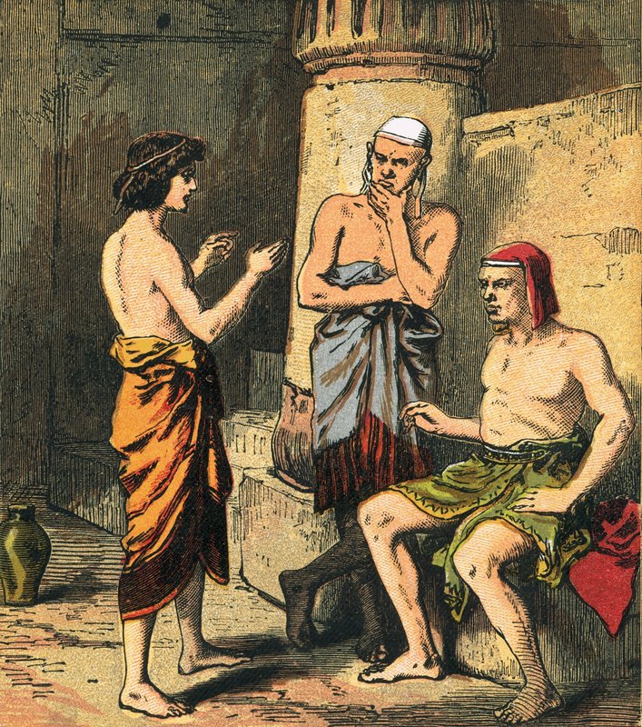 History of Joseph by English School
