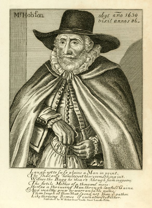 Hobson, the Carrier of Cambridge by English School