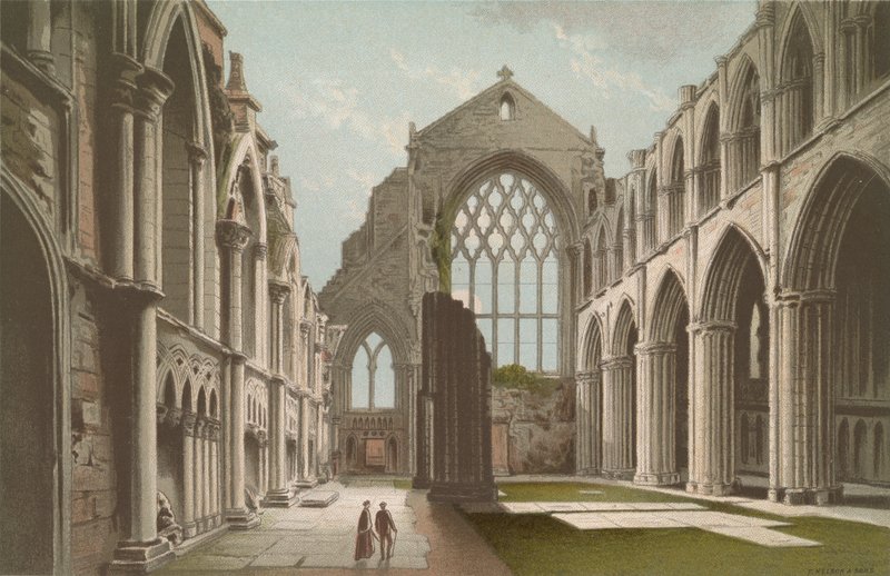 Holyrood Chapel Edinburgh by English School