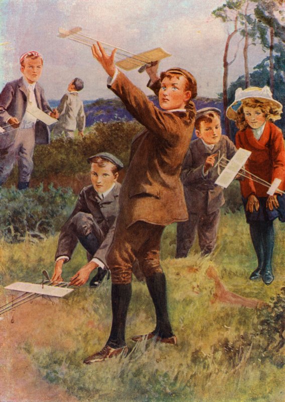 Home-made Aeroplanes by English School